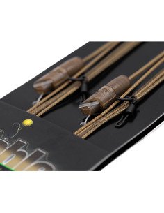 Korda Kable Leadcore Leader Heli Safe 1m 2 Stück Gravel Fischschutz Verwicklungsschutz-Leader & Leadcore-JJ-Fishing 2