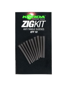 Korda Zig Anti Tangle Sleeve 10 Stück clear-Zig-Rig Zubehör-JJ-Fishing