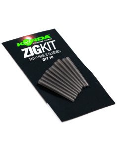 Korda Zig Anti Tangle Sleeve 10 Stück clear-Zig-Rig Zubehör-JJ-Fishing 2