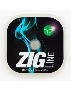 Korda Zig Line 7lb 0,22mm 100m Auftreibende Monofile Angelschnur-Zig-Rig Zubehör-JJ-Fishing