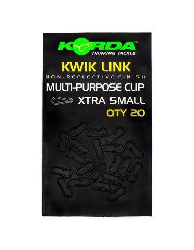 Korda Kwick Link XS 20 Stück Multi Snap Helicopter System-Heli-Rig Zubehör-JJ-Fishing