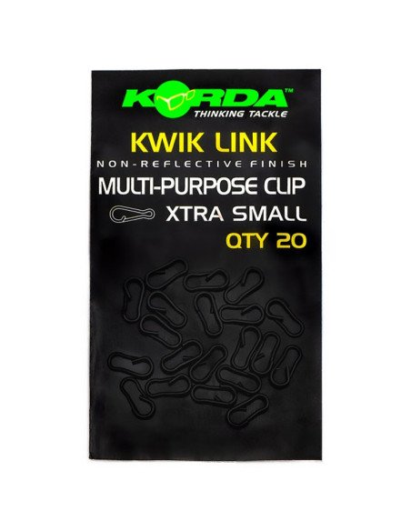 Korda Kwick Link XS 20 Stück Multi Snap Helicopter System-Heli-Rig Zubehör-JJ-Fishing