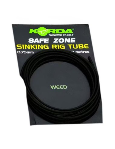 Korda Safe Zone Sinking Rig Tube Weed 0,75mm 2m-Tubes & Shrink Tubes-JJ-Fishing
