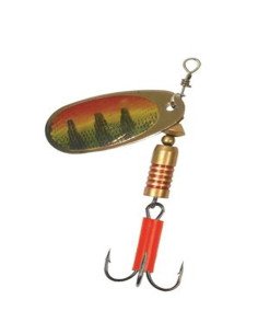 Q-Tac Profi Spinner 3,6g Barschdekor Spinnköder Predator Bait-Blinker / Spinnköder-JJ-Fishing