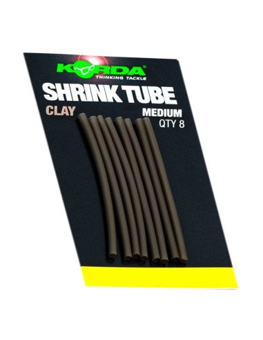 Korda Shrink Tube 1.6 mm Clay 8Stk. Schrumpfschlauch-Tubes & Shrink Tubes-JJ-Fishing