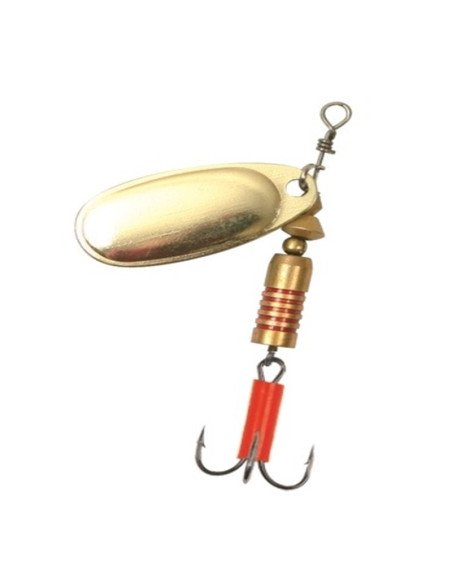 Q-Tac Profi Spinner 6g Gold Spinnköder Predator Bait-Turn signals / spinning baits-JJ-Fishing