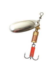 Q-Tac Profi Spinner 14g Silber Spinnköder Predator Bait-Blinker / Spinnköder-JJ-Fishing