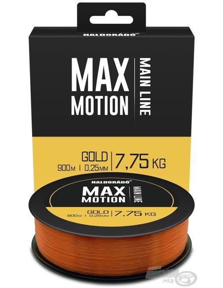 Haldorado MAX MOTION Gold 0,25mm 900m Angelschnur Hochleistungs Schnur Wettkampf Qualität-Endtackle-JJ-Fishing
