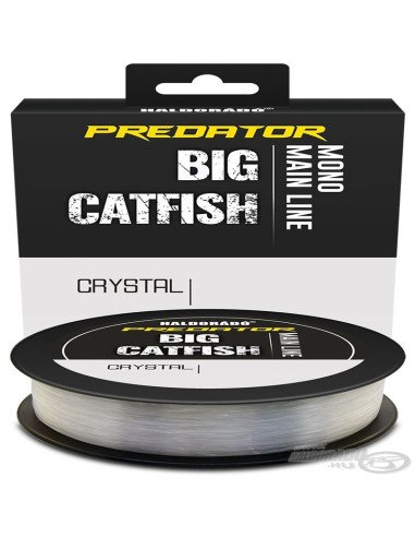 Haldorado PREDATOR Welsschnur Clear 0,60mm 500m Monofile Angelschnur Premium Qualität-Endtackle-JJ-Fishing