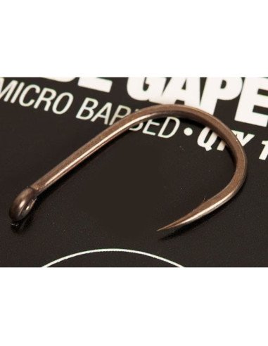 Korda Wide Gape X Size 8 10 Stück Micro Barbed Angelhaken Extra Scharf Ultra Stark-Hook & Co-JJ-Fishing