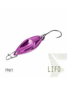 Delphin LIFO Spoon Pinky 1 Stück 2,7cm 2,5g Hook 8 Forellen Blinker Trout Bait Spinnköder Ultra Leicht-Blinker / Spinnköder-J...