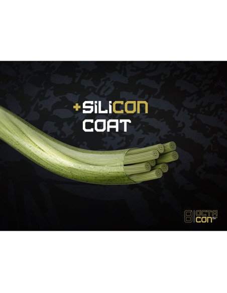 Delphin OctaCON 0,08mm 5,0kg 135m grün 8-fach geflochtene Schnur PE-Fasern Spitzenmodel-Schnüre-JJ-Fishing