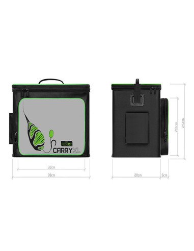 Delphin Reaxe Carry XL Method Feeder Bag Wasserdichte Angeltasche-Angeltaschen-JJ-Fishing