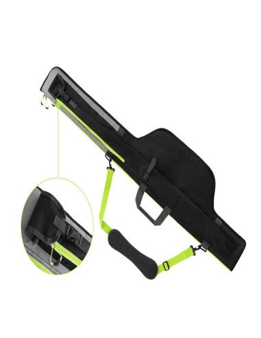 Delphin REAXE DualCASE 125cm 2 Angelruten Rutentasche 3-teilig Angelrutentasche-Taschen-JJ-Fishing