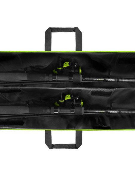 Delphin REAXE DualCASE 140cm 2 Angelruten Rutentasche 3-teilig Angelrutentasche-Taschen-JJ-Fishing