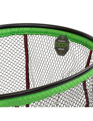 Delphin REAXE FloateR DEEPQUIX Kescherkopf 60x50cm Methode Feeder-Kescher & Kescherzubehör-JJ-Fishing