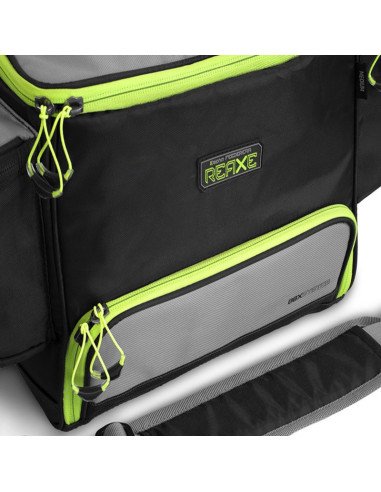 Delphin Reaxe XL QuixBag Method Feeder Bag Angel Tasche inklusive Tackle Boxen-Angeltaschen-JJ-Fishing