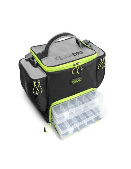 Delphin Reaxe XL Quixbag Method Feeder Bag Angel Tasche inklusive Tackle Boxen-Fishing bags-JJ-Fishing