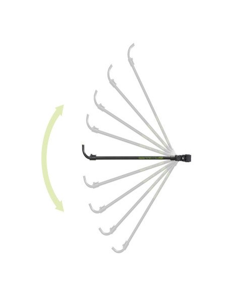 Delphin Reaxe Feederarm 70-130cm für Sitzkippe und Feedersessel-Tackle & Co-JJ-Fishing
