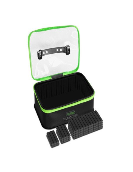 Delphin REAXE FlexiCASE EVA-Organizer Method Feeder Wasserdichte Angeltasche Verstellbar-Angelzubehör-JJ-Fishing