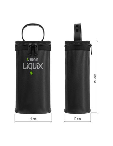 Delphin LIQUIX EVA-Tasche Dip Tasche Wasserdicht mit Clear Top-Tackle & Co-JJ-Fishing