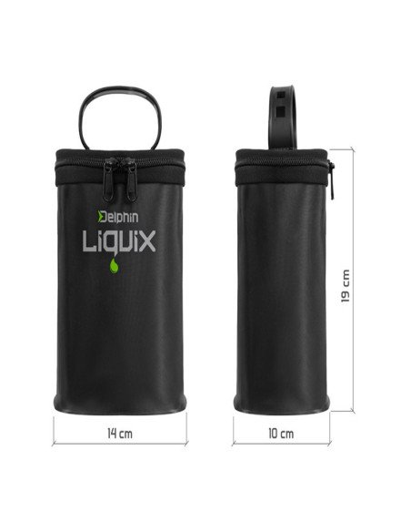 Delphin LIQUIX EVA-Tasche Dip Tasche Wasserdicht mit Clear Top-Tackle & Co-JJ-Fishing