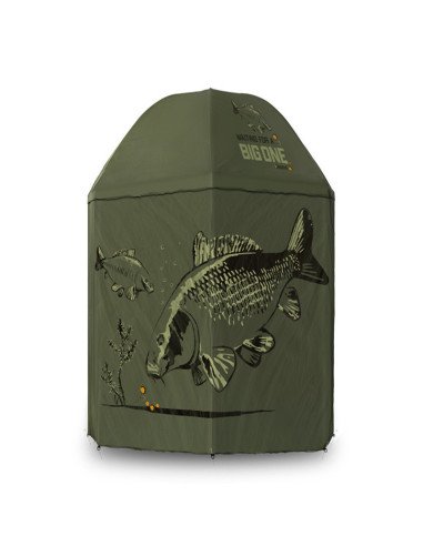 Delphin BigONE CAPE 250cm inkl. 3/4 Seitenwände Regenschirm Wasserdicht Angelschirm-Tackle & Co-JJ-Fishing