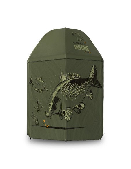 Delphin BigONE CAPE 250cm inkl. 3/4 Seitenwände Regenschirm Wasserdicht Angelschirm-Tackle & Co-JJ-Fishing