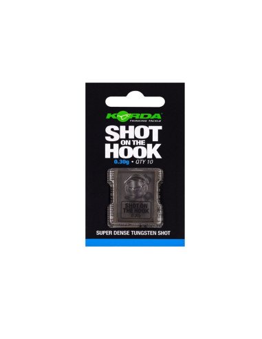 Korda Shot on the Hook 0,30g Hakengewicht 10 Stück-Vorfachmaterial & Montage-Zubehör-JJ-Fishing