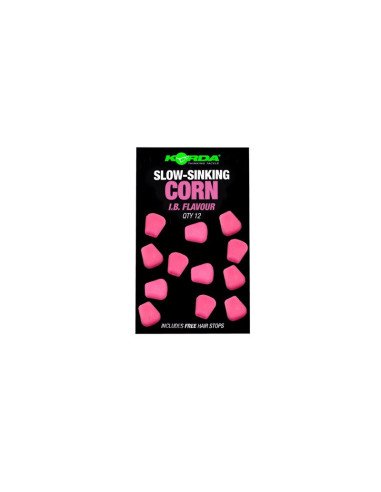 Korda Pop-Up Corn 12 Stück Fruity Squid Pink Auftreibende Kunstköder Fake Bait + Hair Stops-Fake Baits-JJ-Fishing