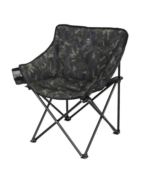 Delphin FOLDIX Banx Sessel Camo Angelsessel Faltbar mit Tragetasche Carp Chair-Angelliegen & Angelstühle-JJ-Fishing
