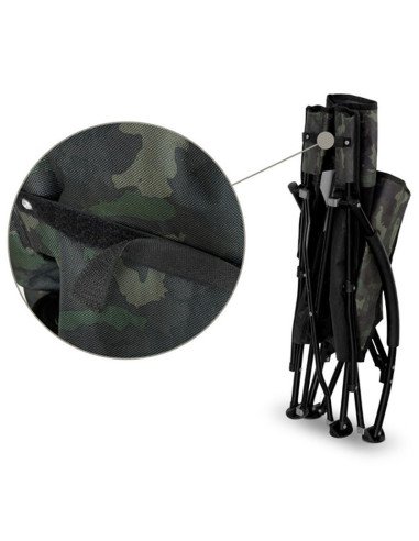 Delphin LOWRIDE Banx Sessel Camo Carp Chair mit Tragetasche Angelsessel-Angelliegen & Angelstühle-JJ-Fishing