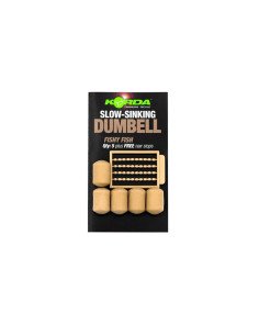 Korda Pop-Up Dumbell 12mm Fishy Fish Brown 8 Stück Auftreibende Kunstköder Fake Bait + Hair Stops-Fake Baits-JJ-Fishing
