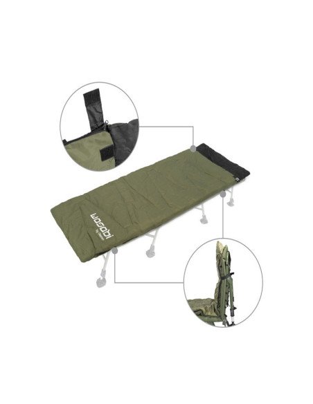 Delphin WASABI 220x80cm Schlafsack Sleeping Bag All Season-Angelzubehör-JJ-Fishing