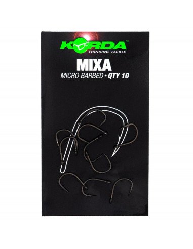 Korda Mixa Hook 8 Micro Barbed 10 Stück Angelhaken Extra Scharf-Hook & Co-JJ-Fishing