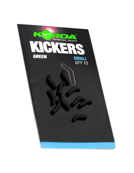 Korda Kickers Green Small 10 Stück Hakenwinkel Fischmaul-Vorfachmaterial & Montage-Zubehör-JJ-Fishing
