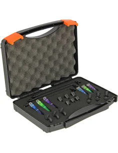 NGT Complete Profiler Indicator Set Hänger im Transportkoffer Geschenks Edition-Bissanzeiger & Bobbins-JJ-Fishing 2