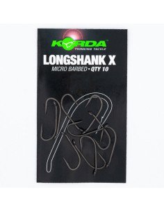Korda Longshank X Size 2 Micro Barbed 10 Stück Angelhaken Extra Scharf Ultra Stark-Hook & Co-JJ-Fishing 2