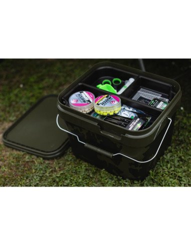 Korda PVA Kontainer System 10L All in One Set Angeleimer Bucket mit Innenfächern und Zubehör-Tackle Boxen-JJ-Fishing