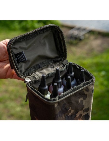 Korda Compac Goo Bag Small 6 Flaschen Dark Kamo Angeltasche Carp Liquid Bag-Zubehörtaschen-JJ-Fishing