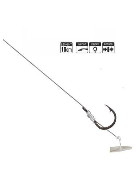 Traper Hikara Extreme Quick Nr.8 Method Feeder Vorfächer 25lb Geflochten Extra Robust-Endtackle-JJ-Fishing