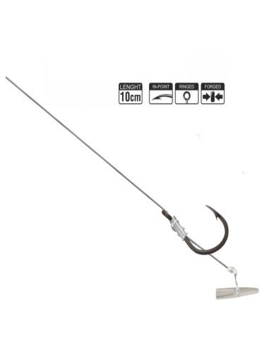 Traper Hikara Extreme Quick Nr.10 Method Feeder Vorfächer 25lb Geflochten Extra Robust-Endtackle-JJ-Fishing