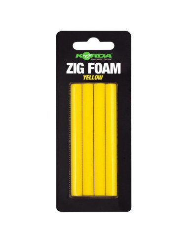 Korda Zig Foam Yellow Ultra Auftrieb 4Stk. Zig-Rig Bait-Zig-Rig Accessories-JJ-Fishing