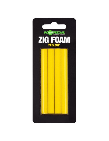 Korda Zig Foam Yellow Ultra Auftrieb 4Stk. Zig-Rig Bait-Zig-Rig Accessories-JJ-Fishing