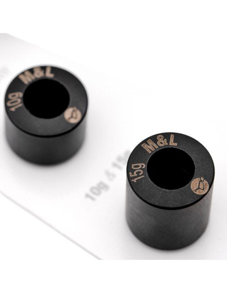 Korda Large White Bobbin Hängebissanzeiger mit Kette Bite Indicator-Bite Alarms & Bobbins-JJ-Fishing