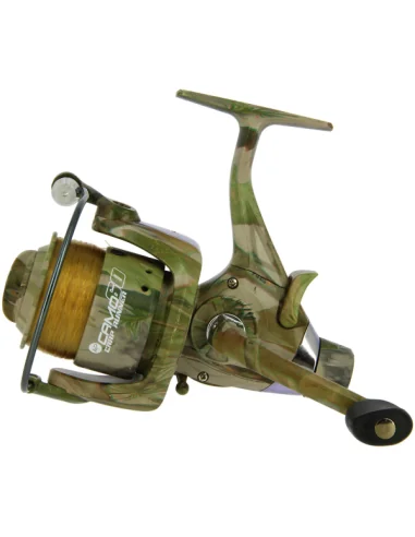 NGT Camo 60 Angelrolle Freilaufrolle mit Schnur-Freilaufrollen-JJ-Fishing