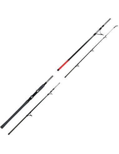 Zeck Fishing Troy 200cm 5-25g Spinnrute Reiserute 4 Teilig mit Hardcase Transporttasche Raubfisch Angelrute-Travel Reiseruten...