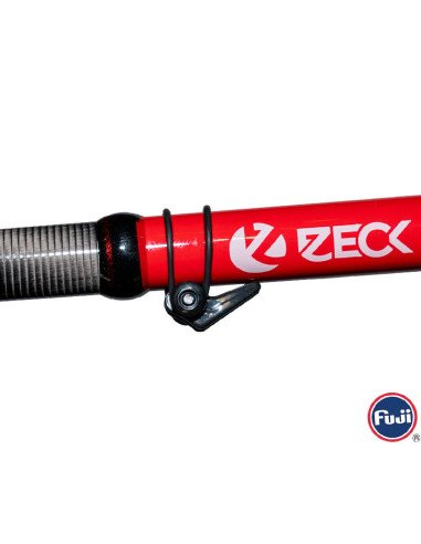 Zeck Fishing Troy 200cm 5-25g Spinnrute Reiserute 4 Teilig mit Hardcase Transporttasche Raubfisch Angelrute-Travel Reiseruten...