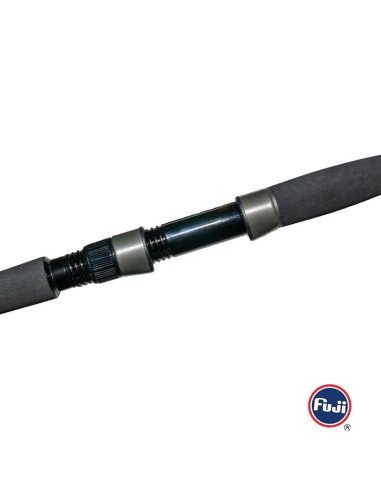 Zeck Fishing Troy 200cm 5-25g Spinnrute Reiserute 4 Teilig mit Hardcase Transporttasche Raubfisch Angelrute-Travel Reiseruten...
