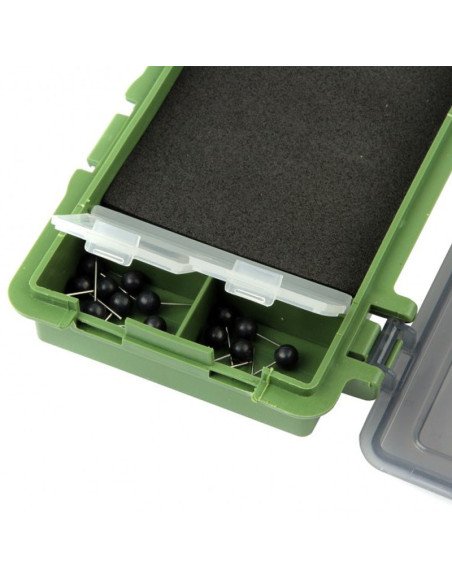 Carp Academy Carp Tackle Box All-In-One Set Green End Tackle Box-Tackle Boxing-JJ-Fishing